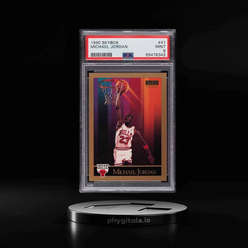 1990 Skybox Basketball Michael Jordan #41 PSA 9 MINT